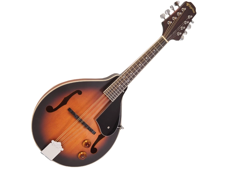 Vintage VT-P-VPMA50EAV PILGRIM REDWOOD EL-MANDOLIN A STYLE ANTIQUE VIOLIN BURST 