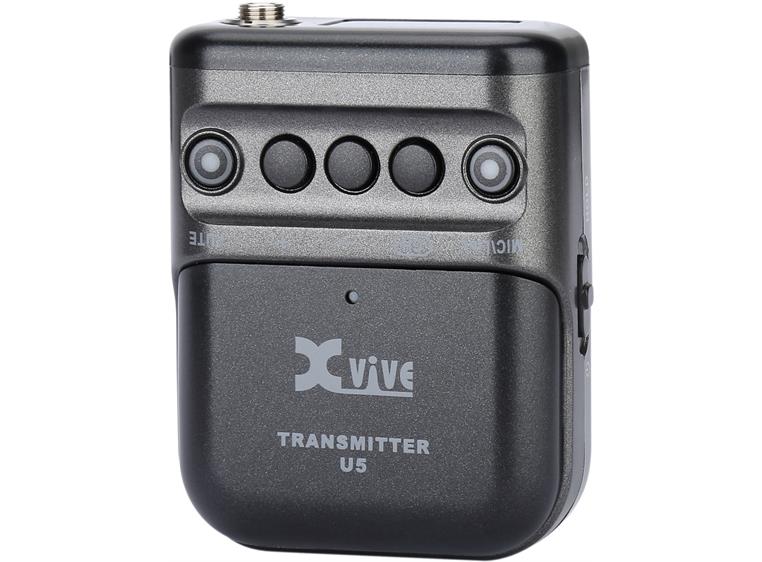 Xvive U5T2 Digitalt trådløst system med 2 sendere/myggmikrofoner
