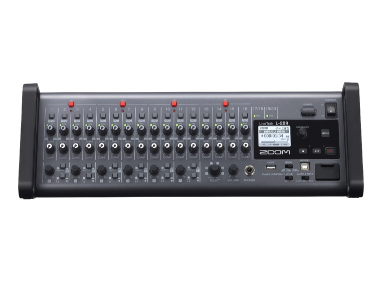 Zoom Livetrak L-20R Liveopptaker 