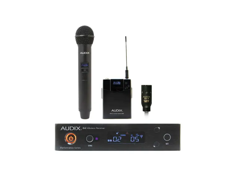 Audix AP41 Trådløst system med OM2/ADX10 Bånd A = 522MHz-554MHz 