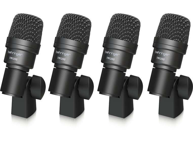 Behringer BC1200 trommemikrofonsett (7 mikrofoner)