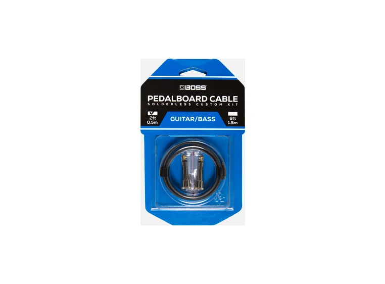 Boss BCK-2 Pedal Board Cable Kit 2 Connectors, 0.5 M CABLE 