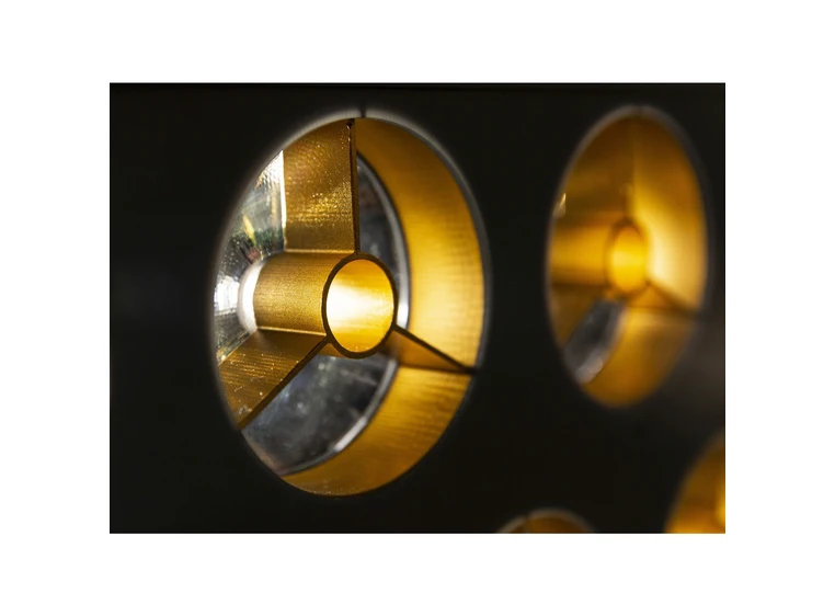 Briteq Dekor-ringer for BT-NONABEAM 9 stk, gullfarget 