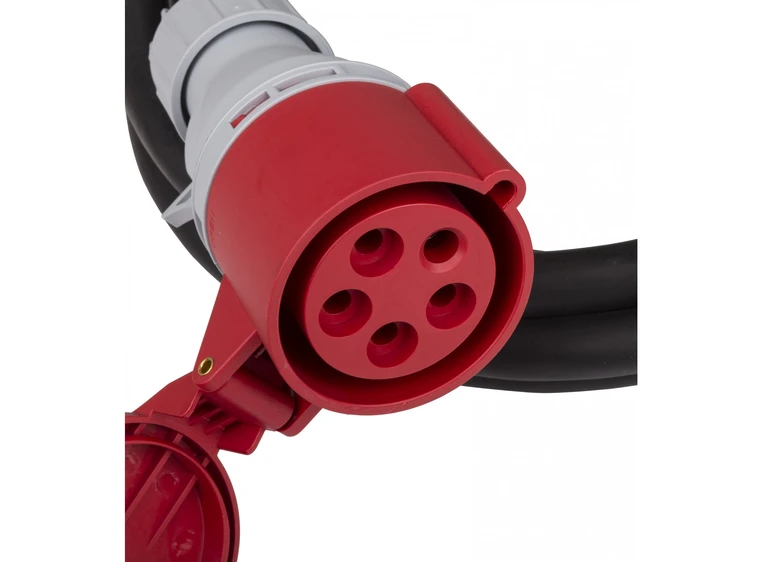 Briteq kabel, 32A/400V 10 meter. Med krymp for merking 