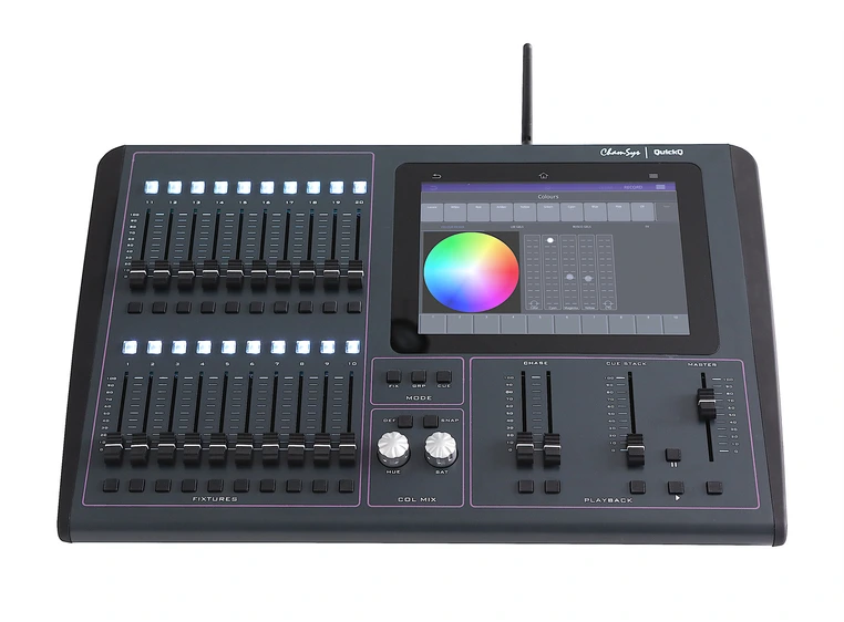 CHAMSYS Quick Q 10 lyskontroller 1. univers, WiFi. Inkludert cover/lampe 