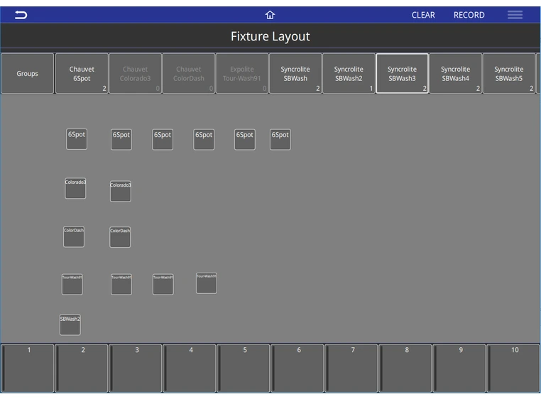 CHAMSYS Quick Q 10 lyskontroller 1. univers, WiFi. Inkludert cover/lampe 