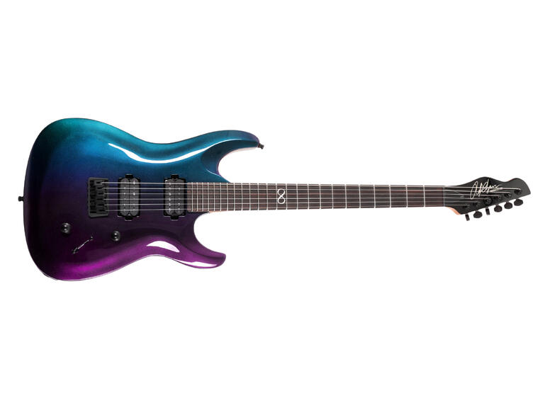 Chapman guitars ML1 Pro Modern Morpheus Purple Flip Gloss