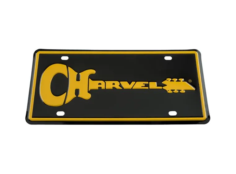 Charvel Guitar Logo License Plate 