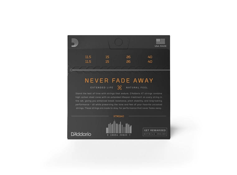 D'Addario XTM1140 Mandolin XT (011-040) Medium Phos. Bronze 