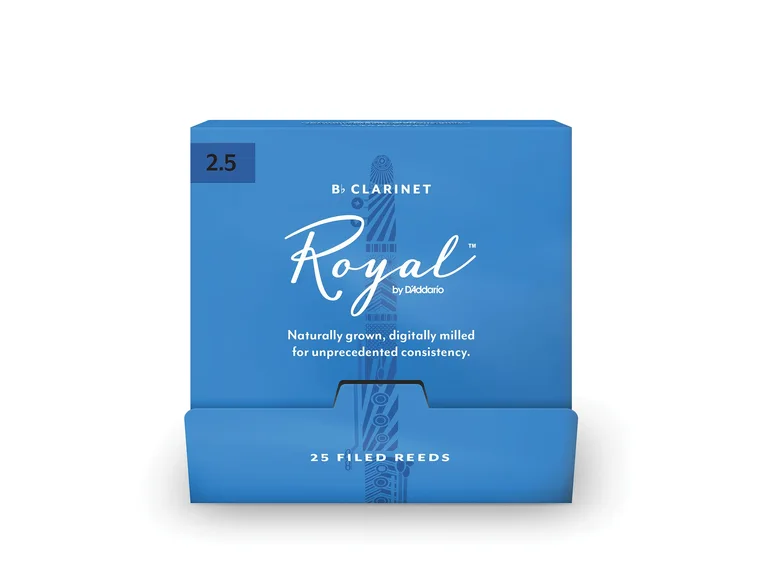 D'addario RCB0125-B25 Flis Bb-Klarinett Royal 25-p. 2.5 Sealed 