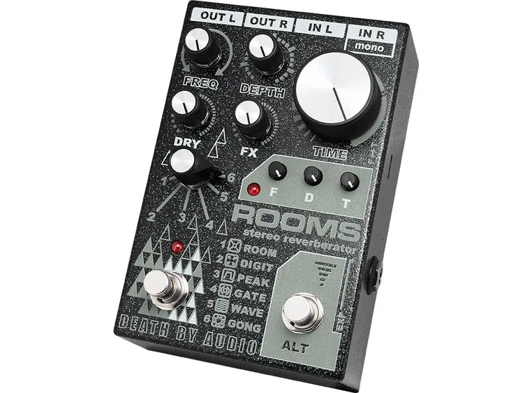 Death By Audio Rooms Stereo Reverberator 