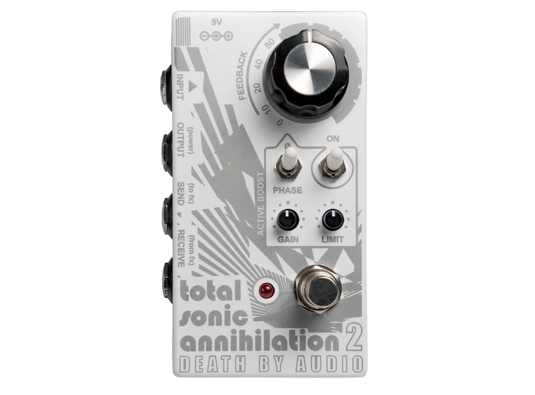 Death By Audio Total Sonic Annihilation 2 Feedback relooping pedal 