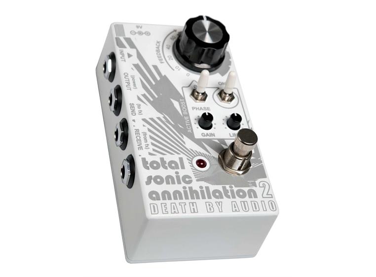 Death By Audio Total Sonic Annihilation 2 Feedback relooping pedal