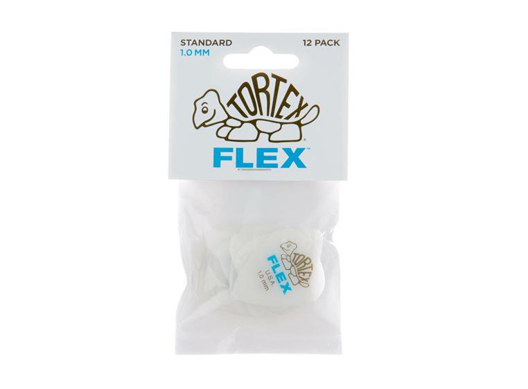 Dunlop 428P1.0 Tortex Flex Standard 12-pakning