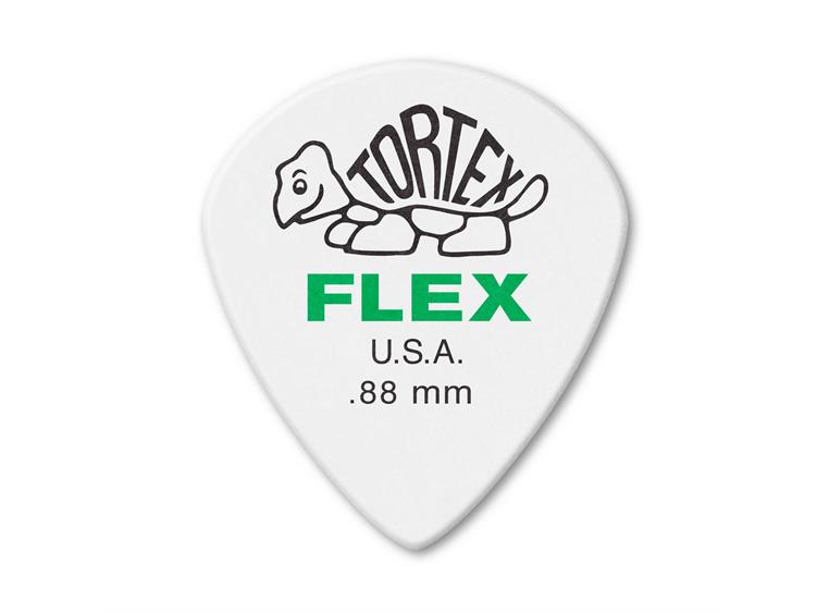 Dunlop 468P.88 Tortex Flex Jazz III 12-pakning