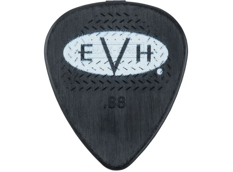 EVH Signature Picks, Black/White, 0.88 mm, 6 Pack 