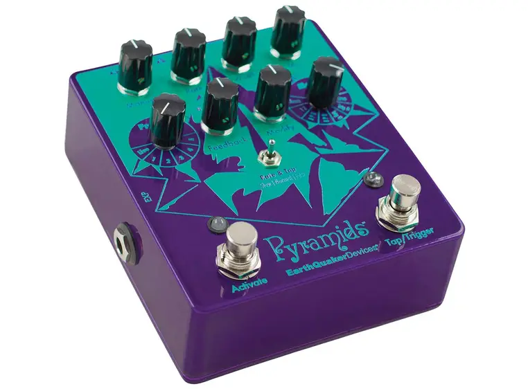 EarthQuaker devices Pyramids Stereo Flanging Device 