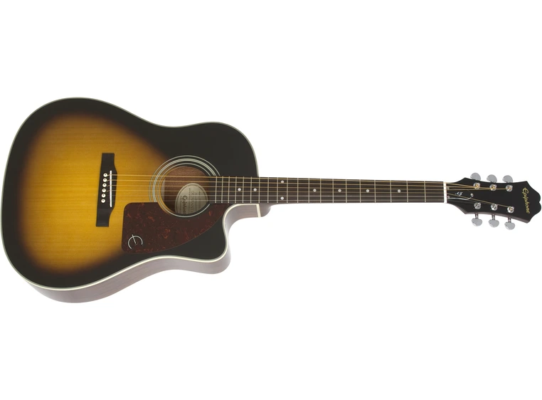 Epiphone J-15 EC Deluxe Vintage Sunburst (AJ-210CE) Incl Hard Case 