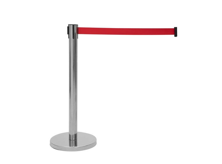 Eurolite Barrier System with Retractable red Belt 
