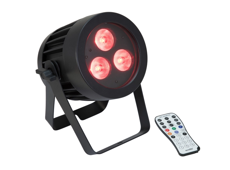 Eurolite LED IP PAR 3x8W QCL spot 