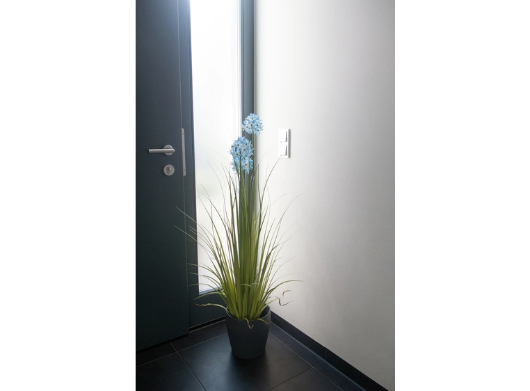 Europalms Allium grass, artificial plant Blue, 120 cm 