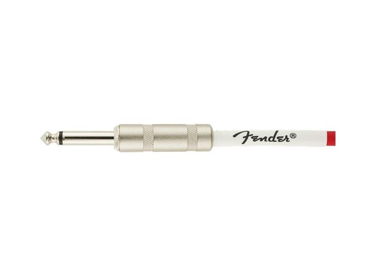 Fender 30' Original Series Coil Cable Straight-Angle, Fiesta Red, 9m