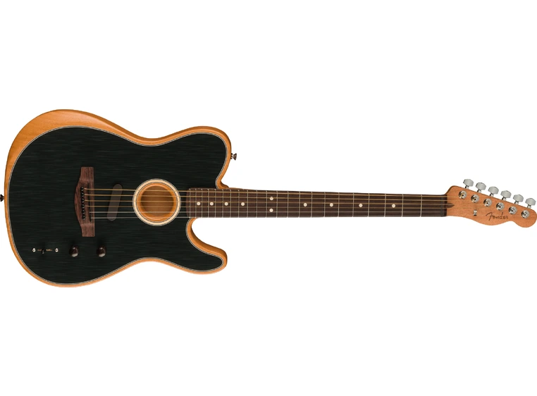 Fender Acoustasonic Player Telecaster Brushed Black, RW 