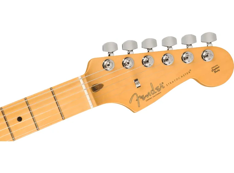 Fender Am Pro II Stratocaster Olympic White, Maple Fingerboard 