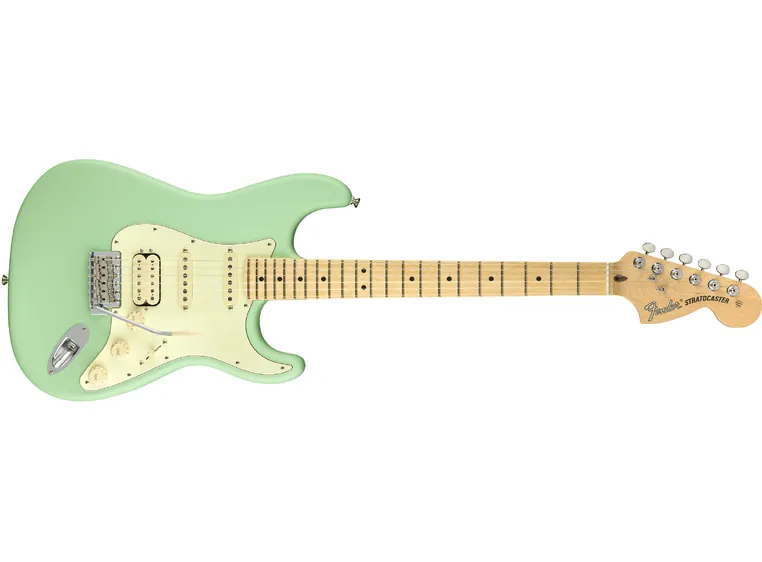 Fender American Performer Stratocaster HSS, Satin Surf Green, MN 