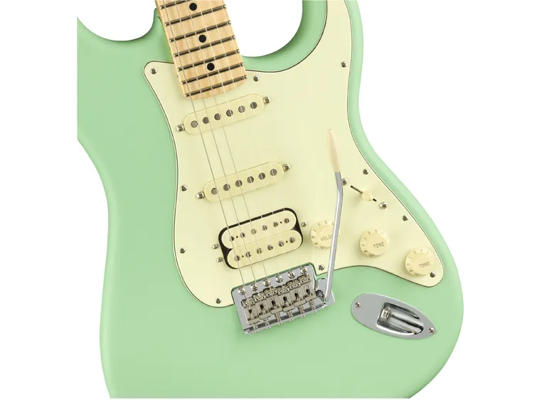 Fender American Performer Stratocaster HSS, Satin Surf Green, MN 