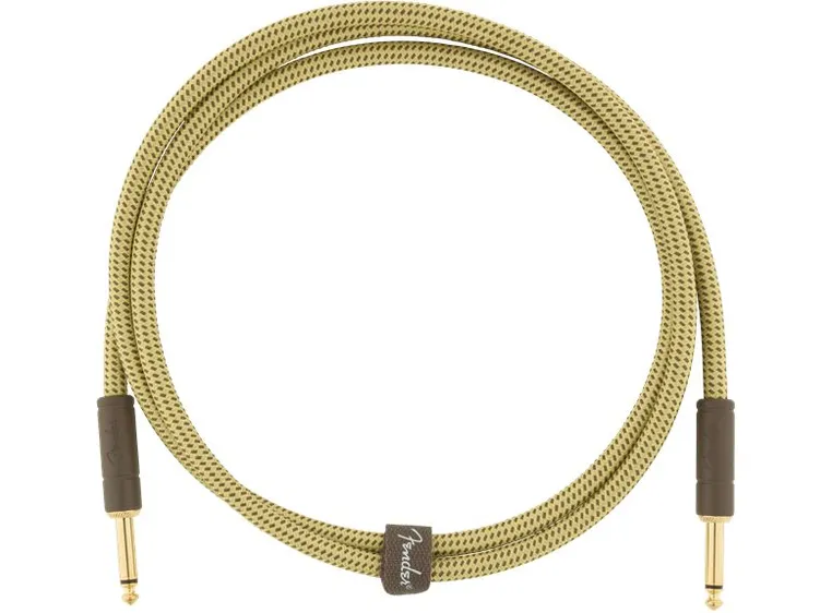 Fender Deluxe Series Instruments Cable Straight/Straight, 5', Tweed 