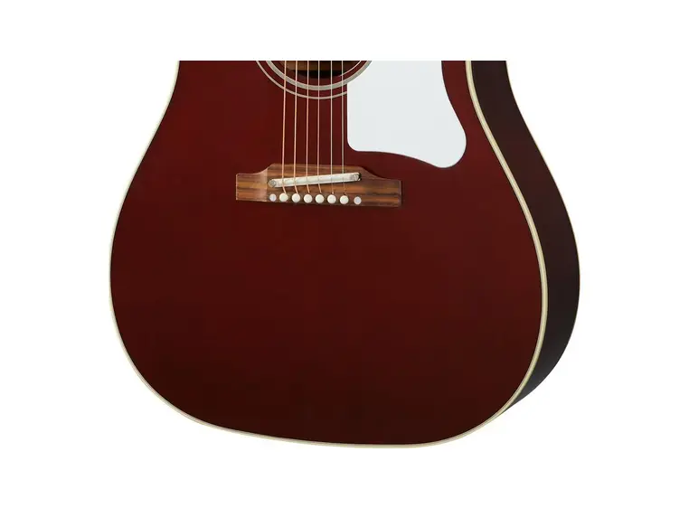 Gibson 60s J-45 Original, Adj Saddle (no pickup) Wine Red 