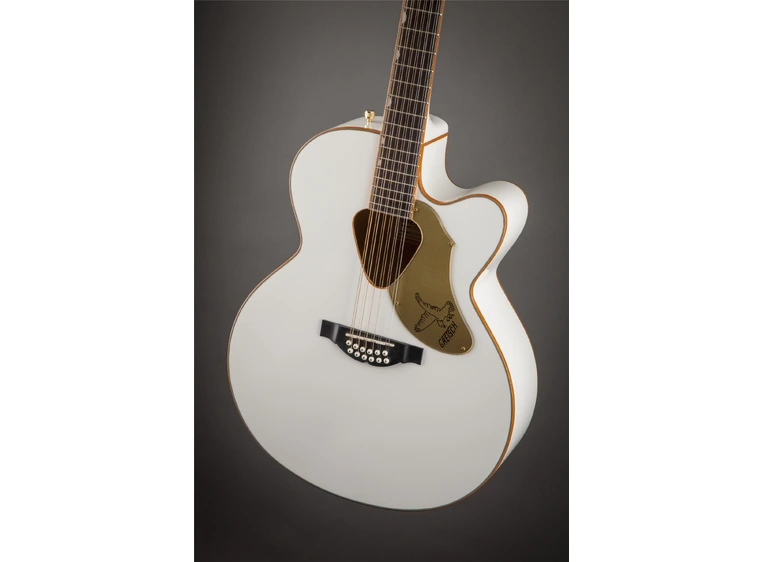 Gretsch G5022CWFE-12 Rancher Falcon Jumbo 12-Str, Fishman Pickup, White 