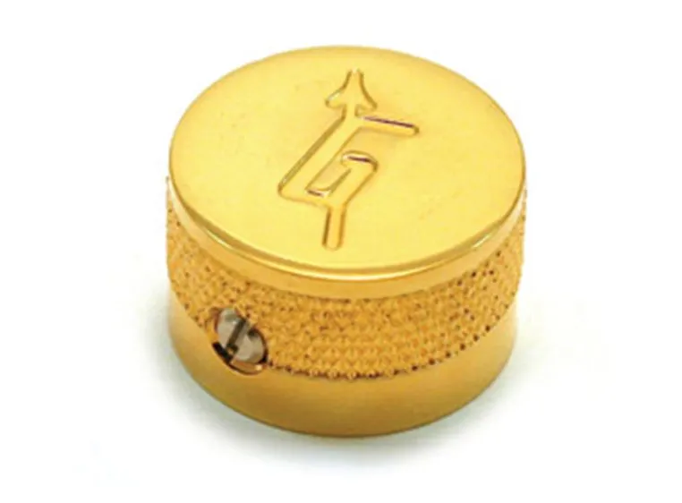 Gretsch Knob, Most Gretsch Models G Logo, Gold (4) 