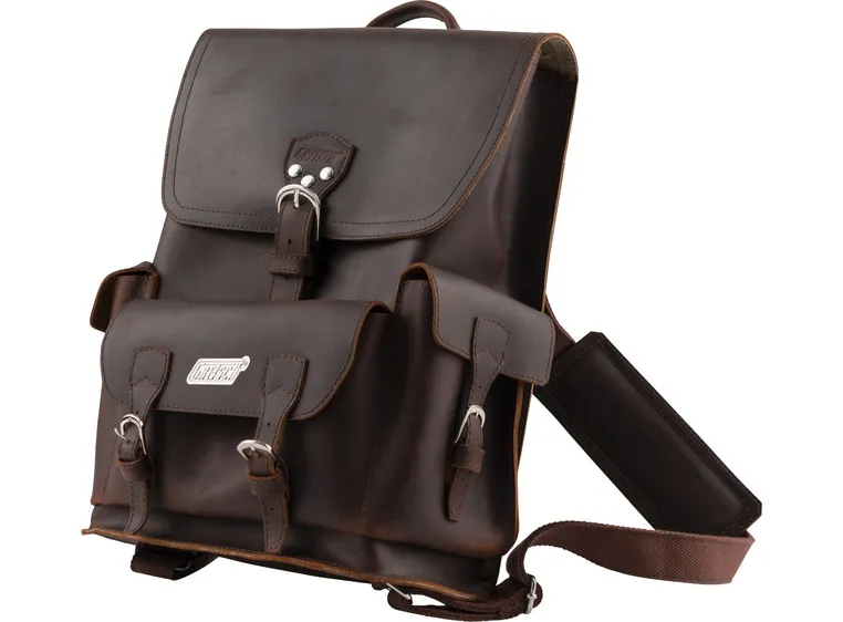 Gretsch Ltd Edition Leather Backpack Brown 
