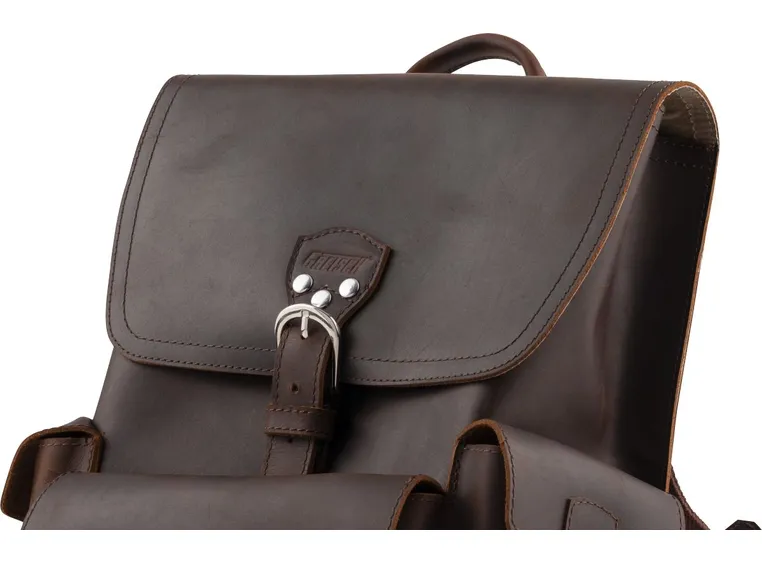Gretsch Ltd Edition Leather Backpack Brown 