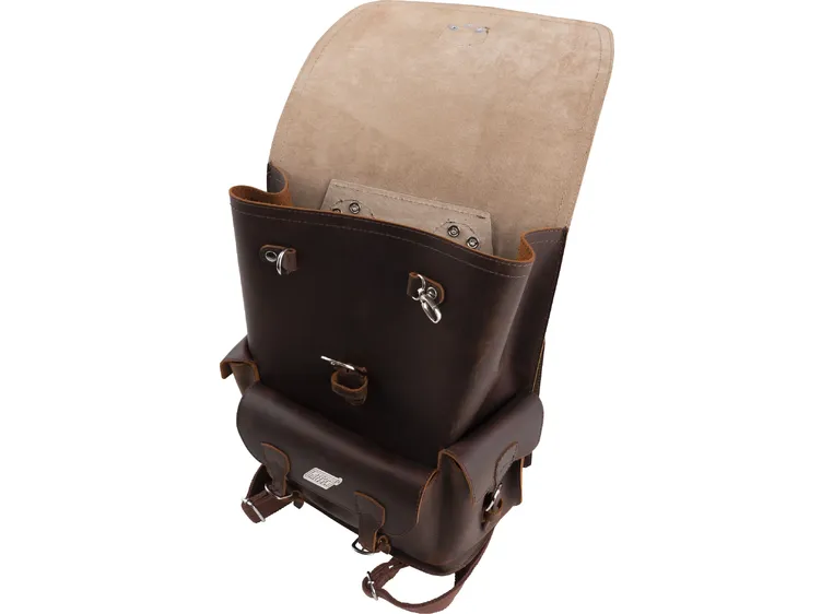 Gretsch Ltd Edition Leather Backpack Brown 