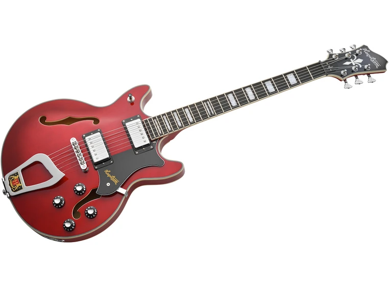 Hagstrom Alvar Wild Cherry Transparent 