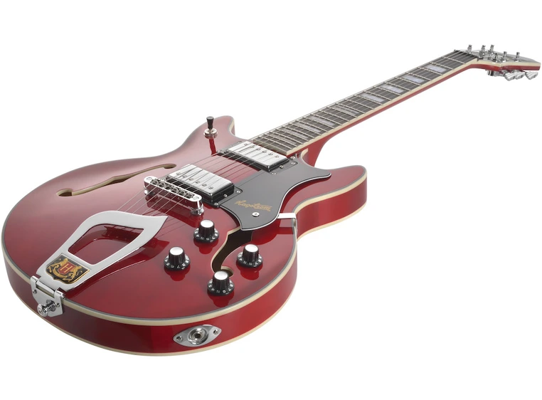 Hagstrom Alvar Wild Cherry Transparent 