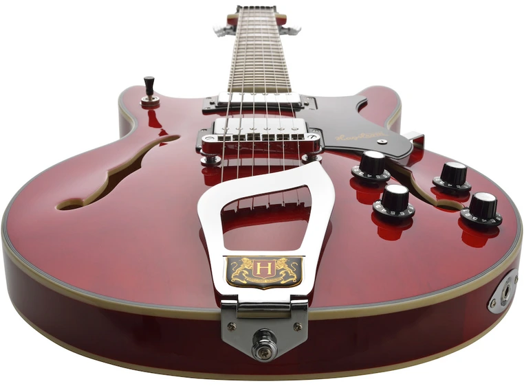 Hagstrom Alvar Wild Cherry Transparent 