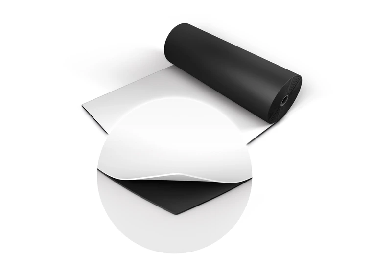 Harlequin Duo black/white dansegulv Vendbar, sort/hvit, 2 x 10m rull 