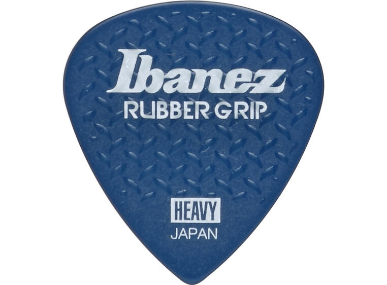 Ibanez PPA16HRG-DB Plekter Rubber Grip Heavy Blue 6-pakning