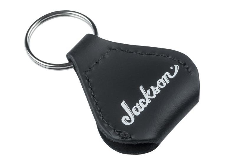 Jackson plekterholder med nøkkelring svart
