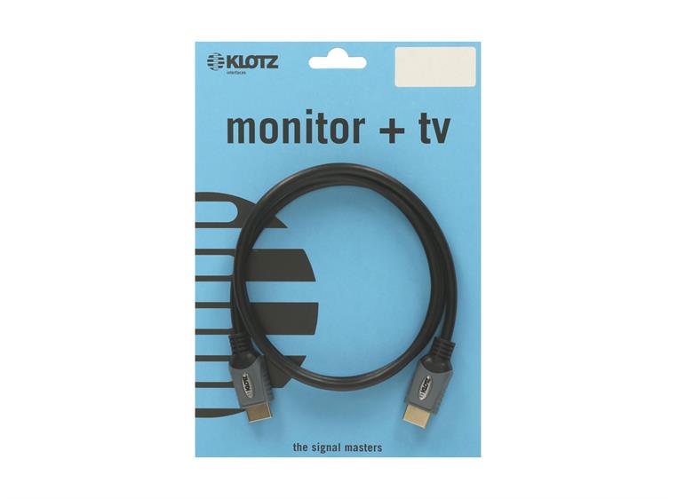 Klotz HDMI 2.0 high speed cable