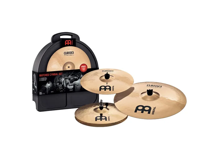 Meinl CC141620 Classics Custom Cymbal Pakke Medium 14/16/20 