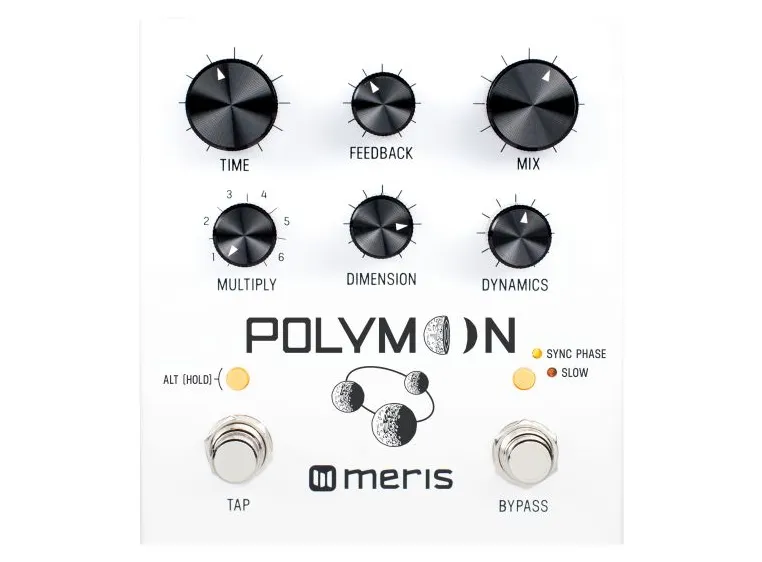 Meris Polymoon Super-Modulated Delay Pedal, inspired by cascaded rack gear 