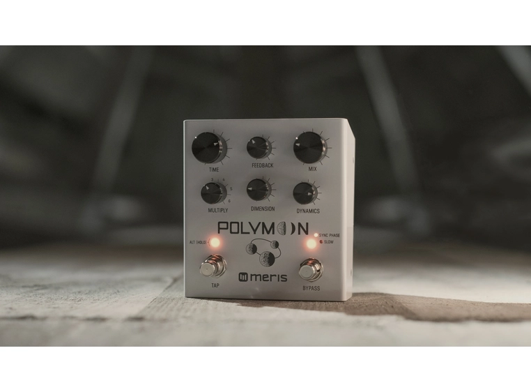 Meris Polymoon Super-Modulated Delay Pedal, inspired by cascaded rack gear 