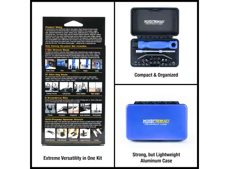 Music Nomad Keep It Simple Setup Kiss Starter Kit Bundle 