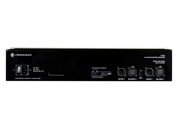 Neumann V 402 2-channel Preamp 
