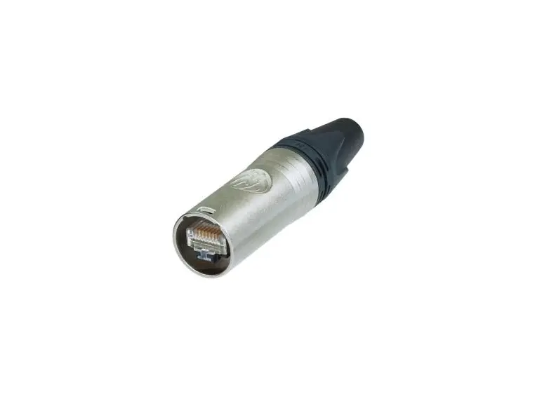 Neutrik EtherCON Cat6A selvterminerende han plugg Nikkel 